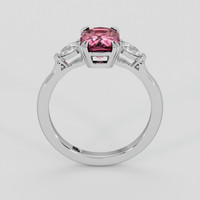 2.09 Ct. Pink Spinel Ring, 14K White Gold 3