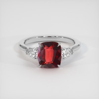 2.76 Ct. Gemstone Ring, 14K White Gold 1
