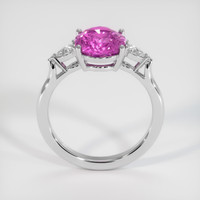 3.08 Ct. Sapphire Ring, 14K White Gold 3