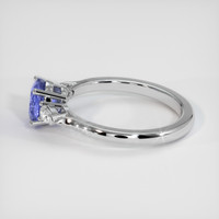 1.58 Ct. Sapphire Ring, 14K White Gold 4