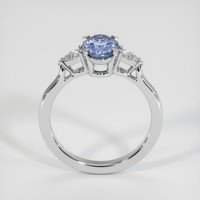 1.60 Ct. Blue Sapphire Ring, 14K White Gold 3