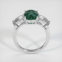 4.07 Ct. Sapphire Ring, 14K White Gold 3