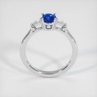 1.09 Ct. Sapphire Ring, 14K White Gold 3