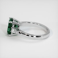 3.08 Ct. Sapphire Ring, 14K White Gold 4