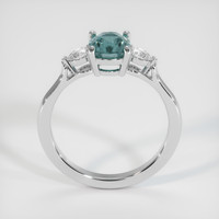 1.19 Ct. Sapphire Ring, 14K White Gold 3