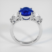 3.37 Ct. Sapphire Ring, 18K White Gold 3
