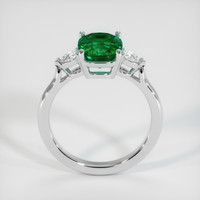 2.05 Ct. Emerald Ring, 18K White Gold 3