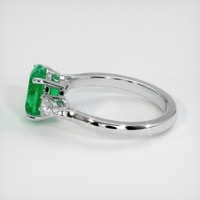 1.93 Ct. Emerald Ring, 18K White Gold 4