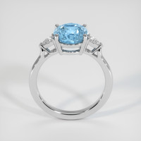 2.39 Ct. Gemstone Ring, 18K White Gold 3