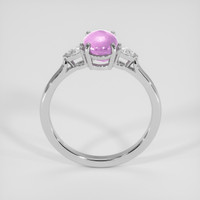 2.82 Ct. Pink Sapphire Ring, 18K White Gold 3