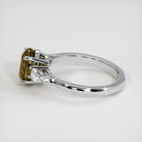 2.58 Ct. Sapphire Ring, 18K White Gold 4