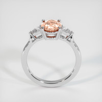 1.39 Ct. Sapphire Ring, 18K White Gold 3