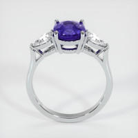 2.90 Ct. Sapphire Ring, 18K White Gold 3