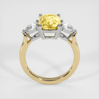 6.05 Ct. Sapphire Ring, 18K White & Yellow 3