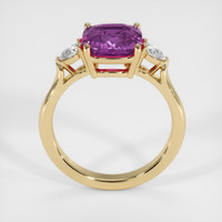 2.74 Ct. Purple Spinel Ring, 10K Yellow Gold 3