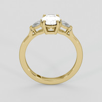 1.23 Ct. Bluish Grey Sapphire Ring, 10K Yellow Gold 3