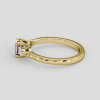0.65 Ct. Bi Color Sapphire Ring, 10K Yellow Gold 4