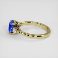 1.92 Ct. Blue Sapphire Ring, 14K Yellow Gold 4