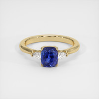 2.31 Ct. Sapphire Ring, 14K Yellow Gold 1