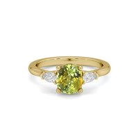 1.82 Ct. Sapphire Ring, 14K Yellow Gold 1