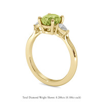 1.82 Ct. Sapphire Ring, 14K Yellow Gold 2