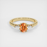 0.93 Ct. Gemstone Ring, 14K Yellow Gold 1