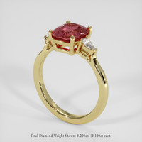2.34 Ct. Gemstone Ring, 14K Yellow Gold 2