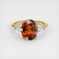 5.16 Ct. Gemstone Ring, 14K Yellow Gold 1