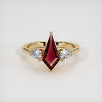 1.01 Ct. Gemstone Ring, 14K Yellow Gold 1