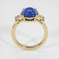 3.00 Ct. Sapphire Ring, 14K Yellow Gold 3