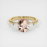 1.39 Ct. Sapphire Ring, 14K Yellow Gold 1