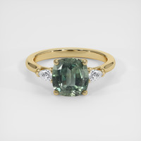 2.64 Ct. Sapphire Ring, 14K Yellow Gold 1