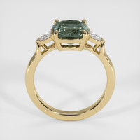 2.64 Ct. Sapphire Ring, 14K Yellow Gold 3