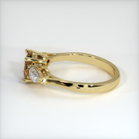 1.64 Ct. Yellowish Brown Sapphire Ring, 14K Yellow Gold 4
