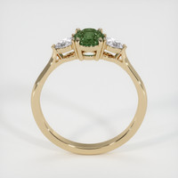 0.66 Ct. Sapphire Ring, 14K Yellow Gold 3