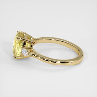 4.01 Ct. Sapphire Ring, 14K Yellow Gold 4