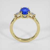 1.92 Ct. Blue Sapphire Ring, 18K Yellow Gold 3