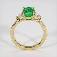1.79 Ct. Emerald Ring, 18K Yellow Gold 3
