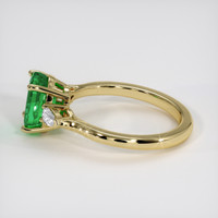 1.79 Ct. Emerald Ring, 18K Yellow Gold 4