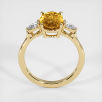 3.00 Ct. Gemstone Ring, 18K Yellow Gold 3