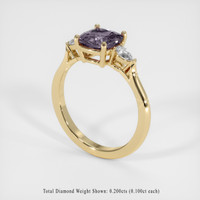 1.52 Ct. Gemstone Ring, 18K Yellow Gold 2