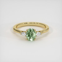 1.59 Ct. Sapphire Ring, 18K Yellow Gold 1