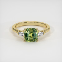 2.53 Ct. Sapphire Ring, 18K Yellow Gold 1