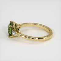 2.53 Ct. Sapphire Ring, 18K Yellow Gold 4