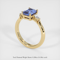 2.01 Ct. Sapphire Ring, 18K Yellow Gold 2