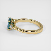 1.81 Ct. Sapphire Ring, 18K Yellow Gold 4