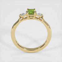 0.55 Ct. Sapphire Ring, 18K Yellow Gold 3