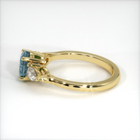 1.79 Ct. Sapphire Ring, 18K Yellow Gold 4