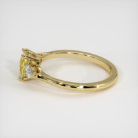 1.28 Ct. Sapphire Ring, 18K Yellow Gold 4