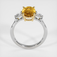 3.00 Ct. Gemstone Ring, 14K Yellow & White 3